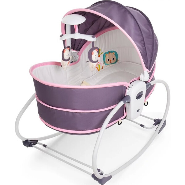 

Люлька-качалка 5 в 1 Mastela 6033 Grey/Pink (6033)