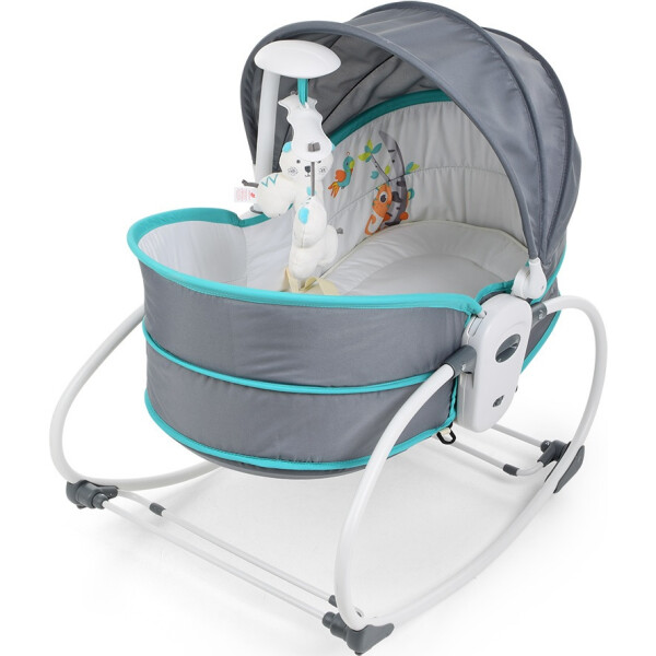 

Люлька-качалка 5 в 1 Mastela 6037 Grey/Blue (6037)