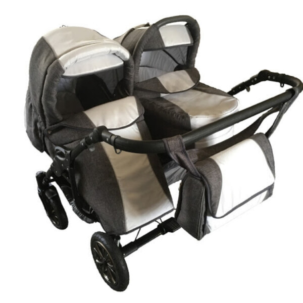 

для двойни Trans Baby Jumper Duo Len Grey/Steel (TB.JuD.Lux06/16)