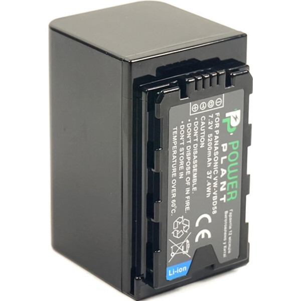 

PowerPlant Panasonic VW-VBD58 5200mAh CB970087