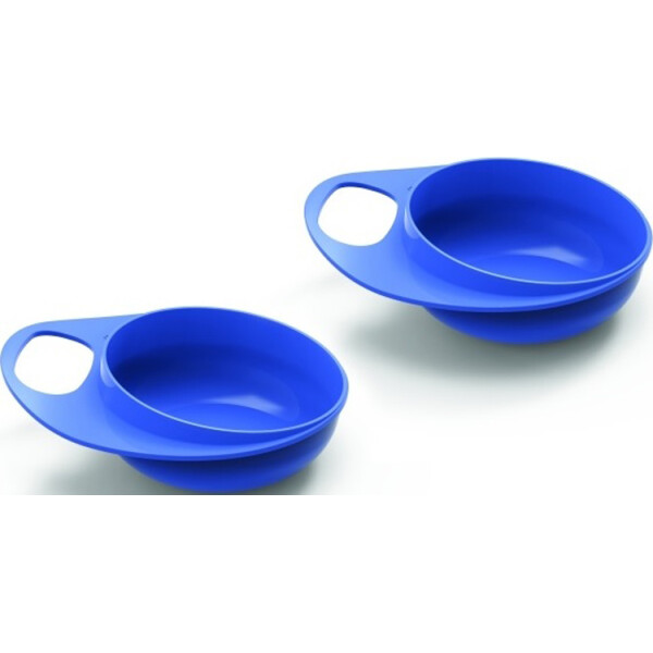 

Тарелка для кормления Nuvita Easy Eating глубокая 2шт. Синяя NV8431Blue