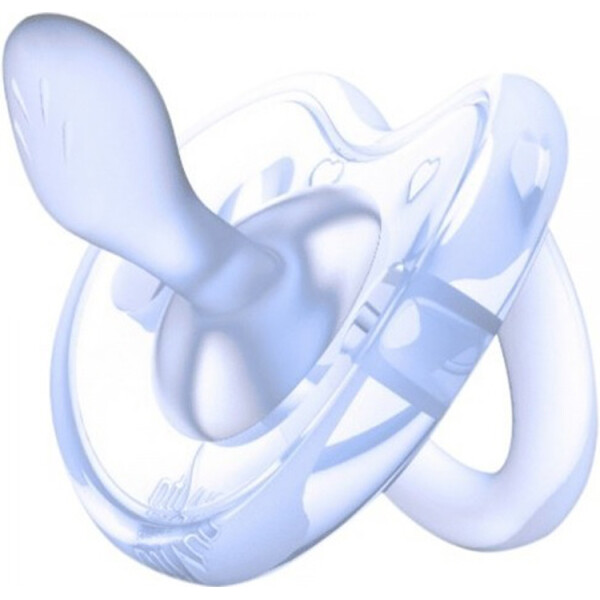 

Пустышка ортодонтическая Nuvita Orthosoft Light 0м+ голубая NV7051Blue