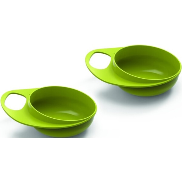 

Тарелка для кормления Nuvita Easy Eating глубокая 2шт. Салатовая NV8431Lime