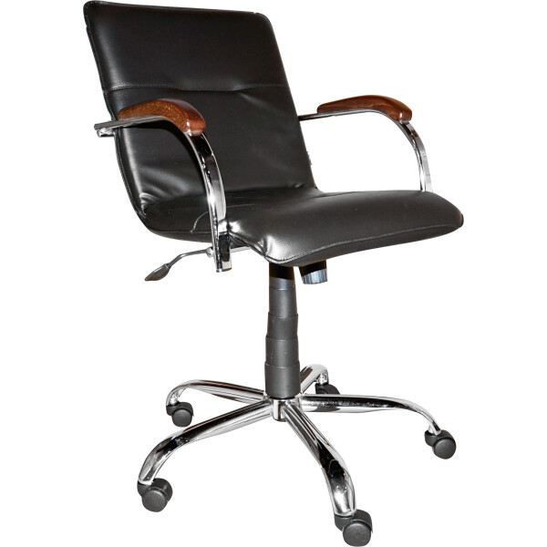 

Кресло Примтекс Плюс Samba GTP chrome wood 1.031 CZ-3 Black