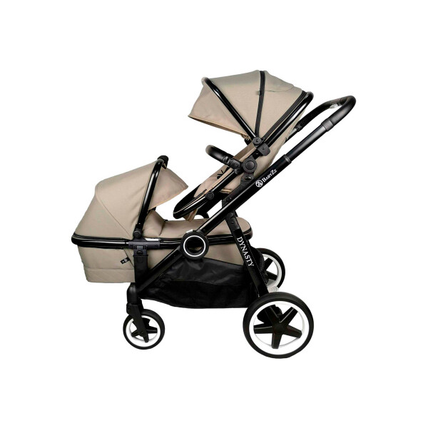 

Детская коляска для погодок BabyZz Династия (оливковая)