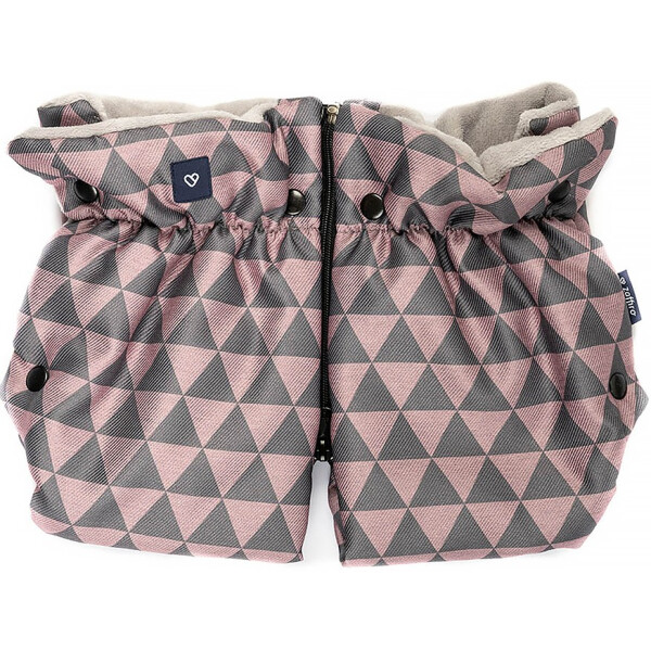 

Муфта Womar (Zaffiro) MUF 2in1 geo pink (розовая пудра ромб)
