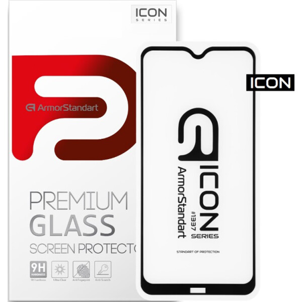 

Защитное стекло ArmorStandart Full Cover Full Glue Icon Black для Xiaomi Redmi 8A