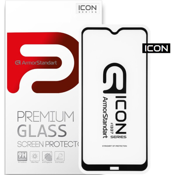 

Защитное стекло ArmorStandart Full Cover Full Glue Icon Black для Xiaomi Redmi 8