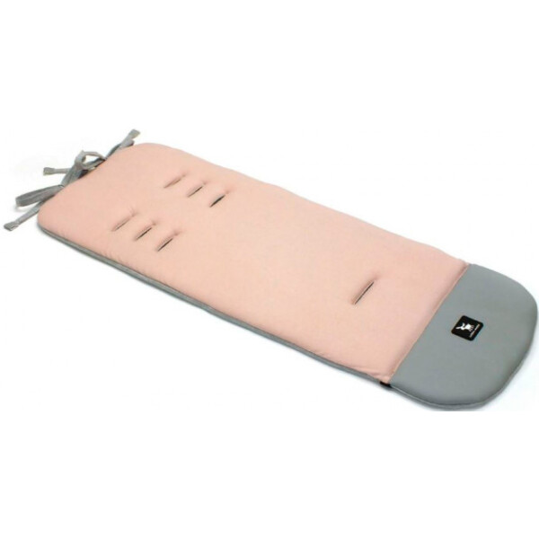 

Матрас в коляску Cottonmoose Leather 590/113/49/106 powder pink cotton jersey melange cotton jersey (розовая пудра с серым меланж, серая эко-кожа)