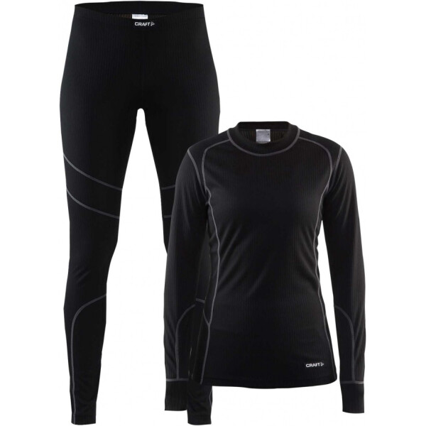 

Craft Baselayer Set Woman L(black/granite) (7318572771536)