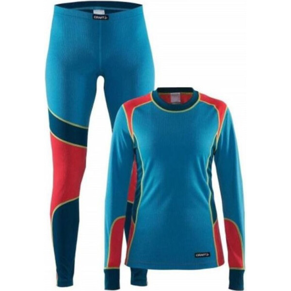 

Термобелье Craft Baselayer Set Woman L(typhoon/poppy ) (7318572771338)