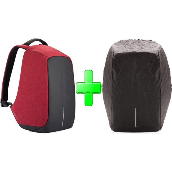 

Рюкзак для ноутбука XD Design Bobby 15,6" красный с фирменным дождевиком (705544-1)