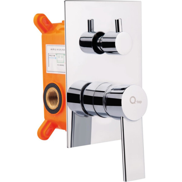 

Смеситель для душа Q-tap Form CRM 010-22 SQ, QTFORM01022SQ