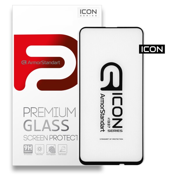

Защитное стекло ArmorStandart Full Cover Full Glue Icon Black для Huawei P Smart Pro