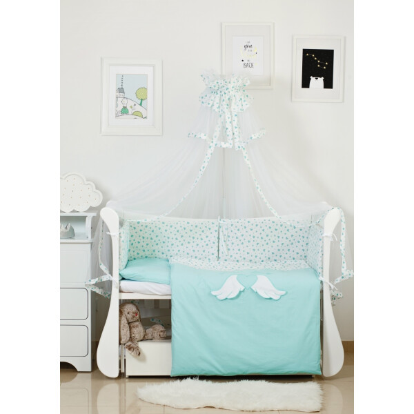 

Комплект постельного белья детский Twins Evo A-042 Angel Baby mint (9861)