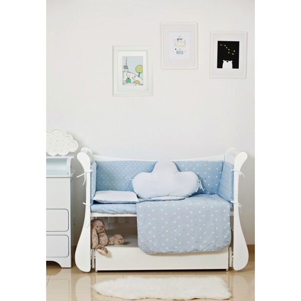 

Детский Twins Dolce Insta D-510 Сердечки 6 эл голубой/серебро (9949)