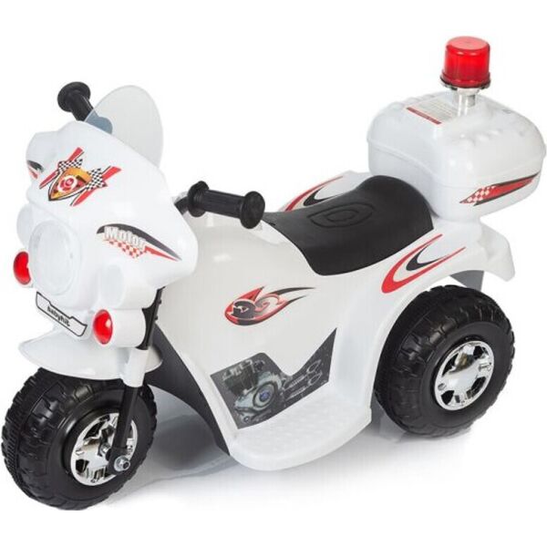 

Детский электромотоцикл Babyhit Little Biker - White (71630)