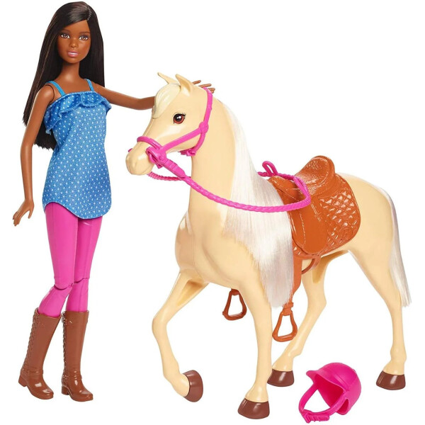 

Игровой набор Barbie брюнетка Верховая езда (FXH14)