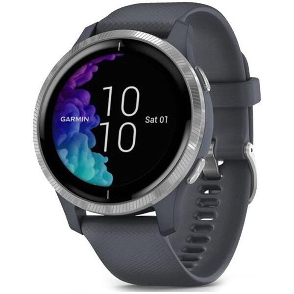 

Смарт-часы Garmin Venu Blue Granite/Silver (010-02173-03)