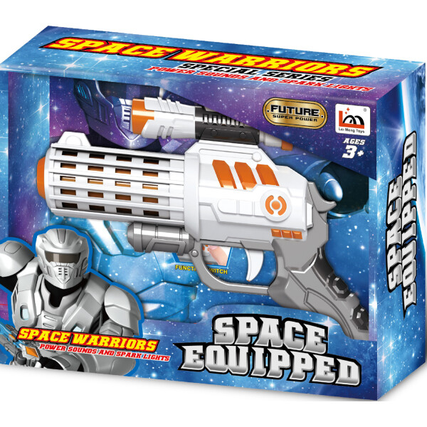 

Игрушечный пистолет, работает от батарей LEI MENG TOYS (LM666-1)