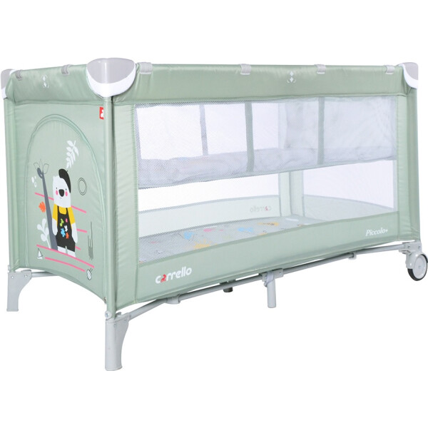 

Манеж-кровать CARRELLO Piccolo+ CRL-9201/2 Cameo Green со вторым дном