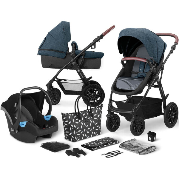 

Детская коляска универсальная 3 в 1 Kinderkraft Xmoov Denim (KKWXMOVDEN3000)