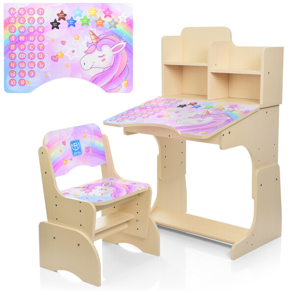 

Парта Bambi Единороги B 2071-42-7 Light Wood (B 2071-42)