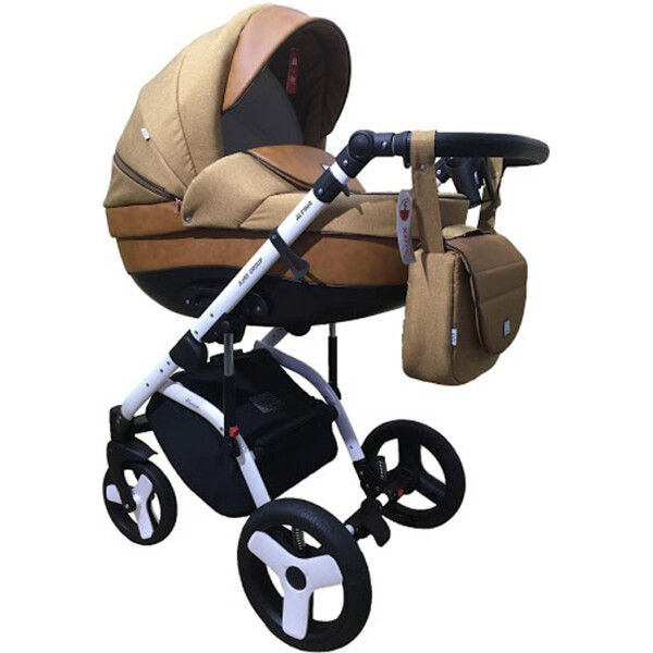 

Детская коляска универсальная 2 в 1 Ajax Group Alpina Beige / Brown (AG.Alpina.02)