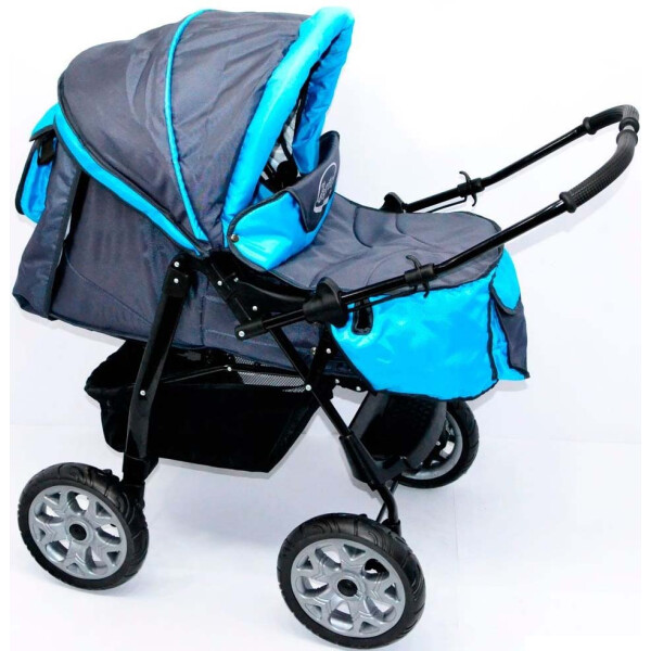 

Детская коляска трансформер Viki Karina 86- c 13 Dark Grey/Blue (86- c 13)