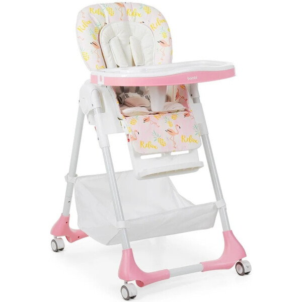 

Стульчик для кормления M 3822-5 Розовый BAMBI