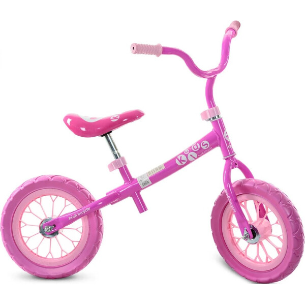 

Беговел M 3255-1 розовый PROF1 KIDS