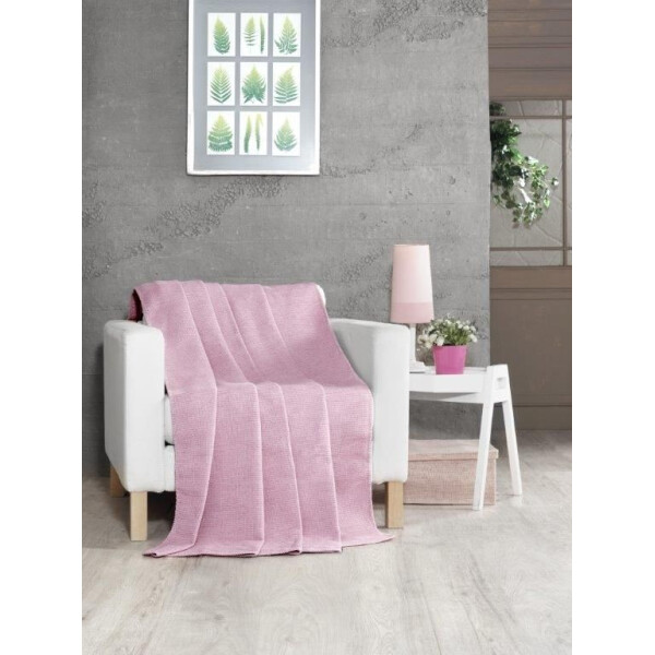 

Плед Zugo Home Darcy однотонный 150*200 розовый (ts-01626)