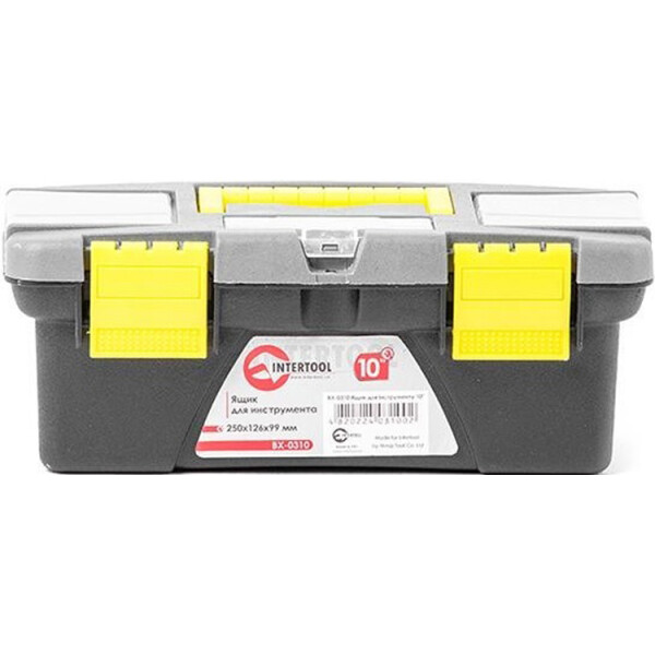 

Ящик для инструментов Intertool 10 "250x126x99 мм. (BX-0310)