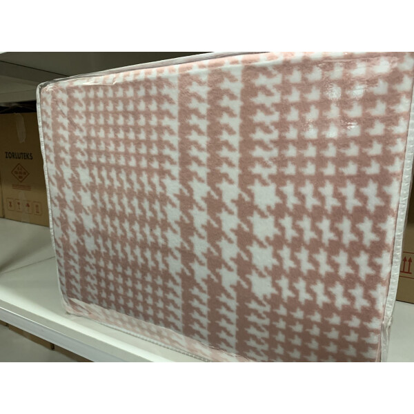 

Плед Tac Cotton Battaniye Romy 200*220 пудра (TAC71259066)