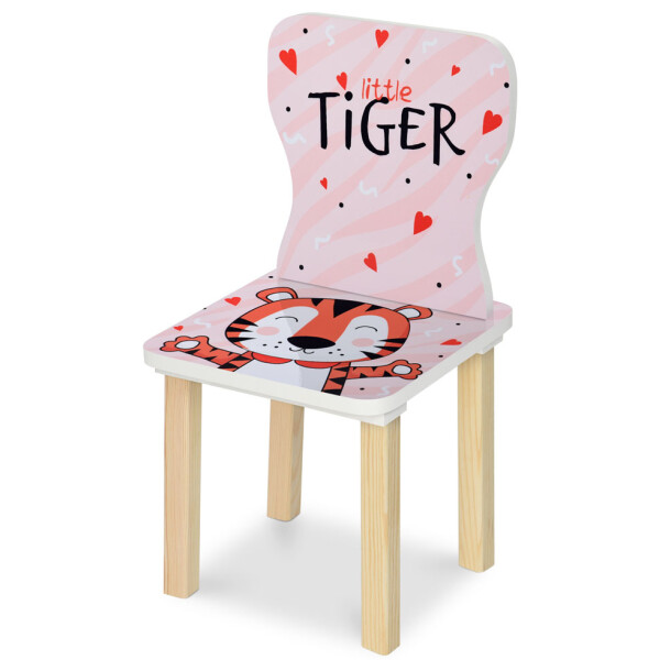 

Стульчик Bambi Тигр 406-59 Light Red (406-59)