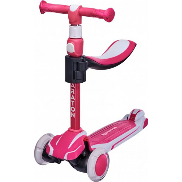 

Самокат Maraton Flex Max с быстрым складыванием (Pink-White)