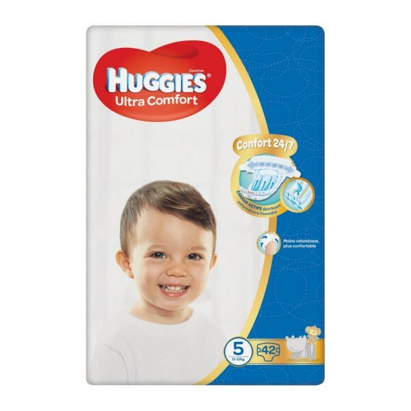 

Подгузники Huggies Ultra Comfort 5 (16-25 кг), 42 шт (Чехия)