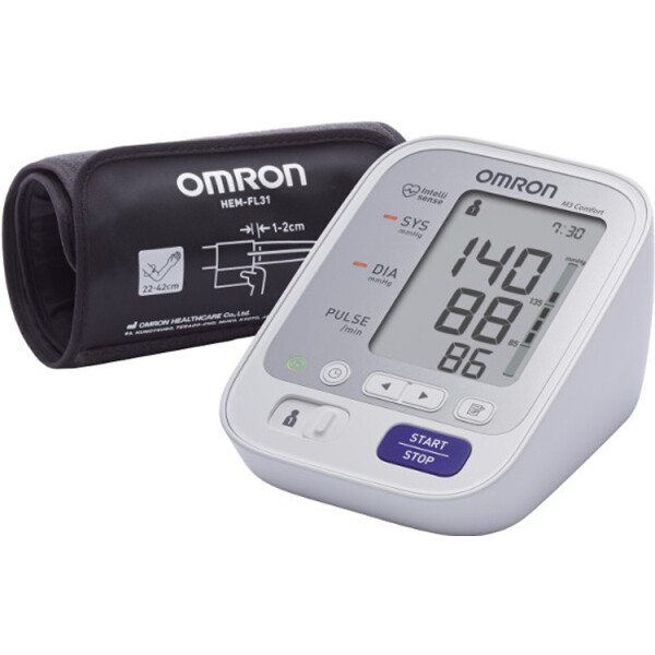 

Тонометр автоматический с адапетром OMRON M3 Comfort (HEM-7134-ALRU)