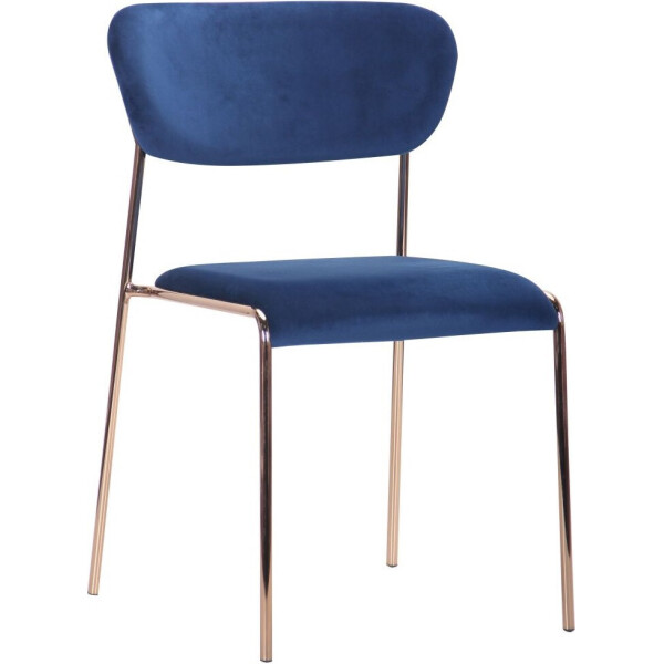 

Стул AMF Alphabet A gold/royal blue (545702) (в коробке 4 шт)