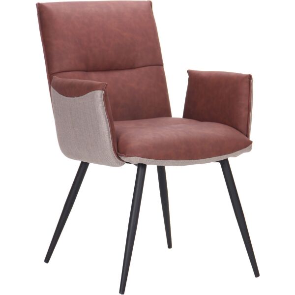

Стул AMF Alphabet K black/dark amber (545770)