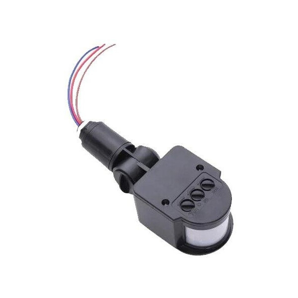 

Датчик движения 180 12м 12V 100Вт Black