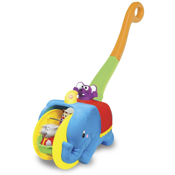 

Игрушка-каталка Kiddieland Слон-циркач (58297)