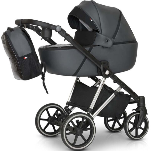 

Детская коляска универсальная 3 в 1 Verdi Makan Elektro 09 grey