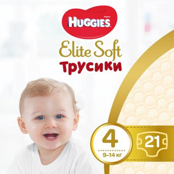 

Подгузники-трусики Huggies Pants 4 Conv Elite Soft 21 шт (5029053546971)