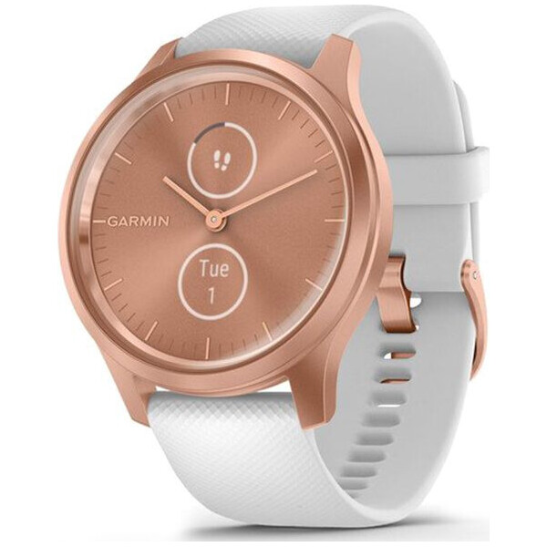 

Смарт-часы Garmin Vivomove Style Rose Gold-White Silicone (010-02240-20)