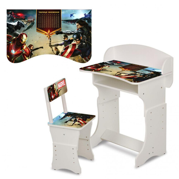 

Парта Bambi Marvel HB-301-78 White (HB-301-78)