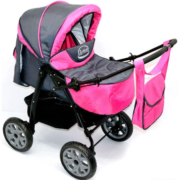 

Детская коляска трансформер Viki Karina 86- c 12 Grey Crimson (86- c 12)