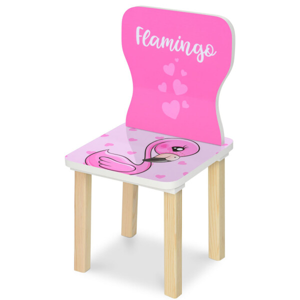 

Стульчик Bambi Flamingo 406-70-2 Pink (406-70)