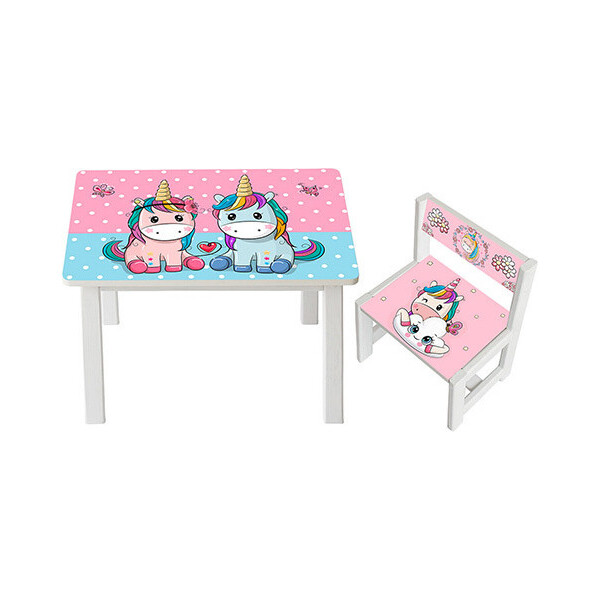 

Столик Bambi Единорог BSM1-20 Pink / Blue (BSM1-20)