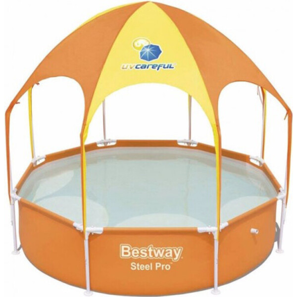 

Бассейн каркасный с навесом Bestway 56432